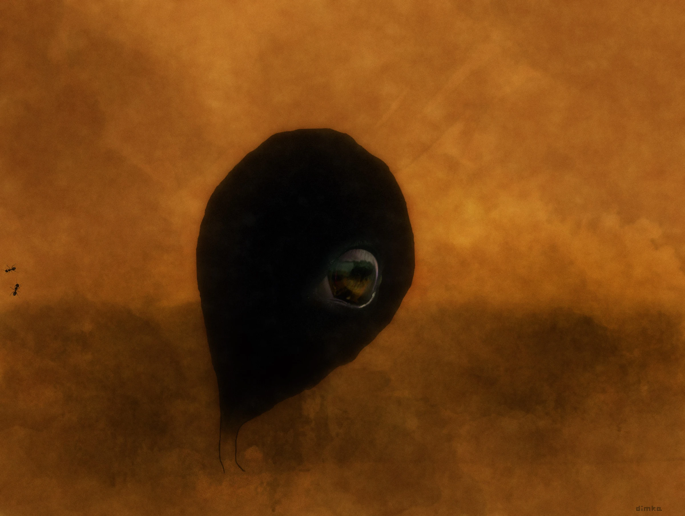 Looking Down At Nothing