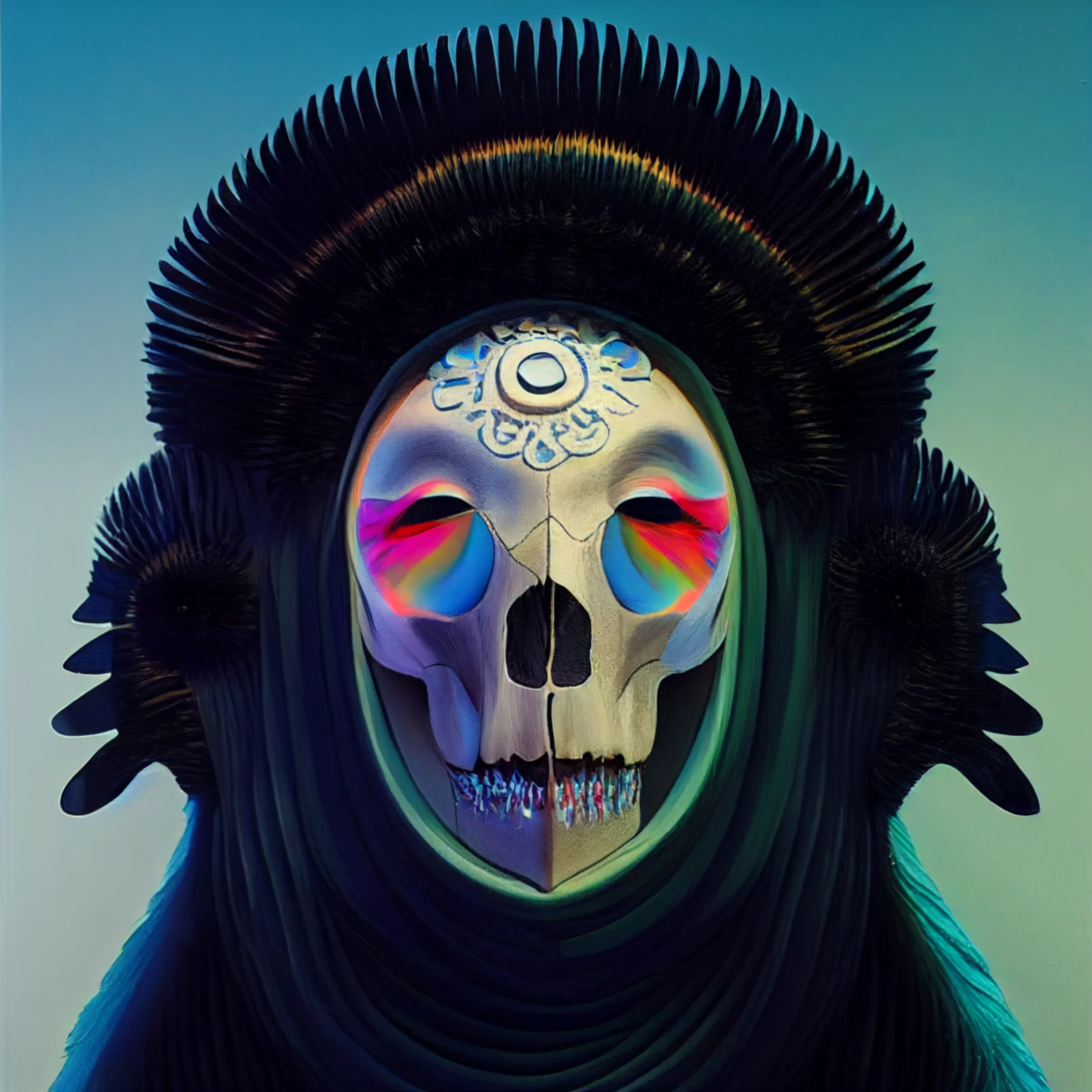 Vasily 3d Mongolian Nomadic Woman Close Up Profile Portrait Wit C3911af0 6519 4cb0 A932 89fea2dee7d8